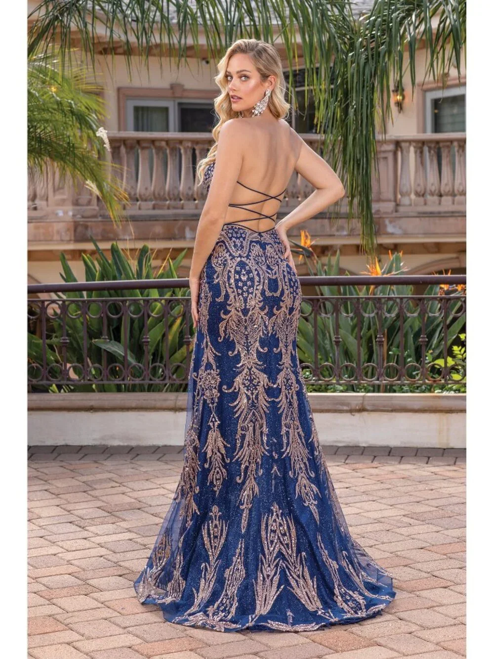 NEW SAGE Evening Gown Floor Length Formal Elegant Stunning 4335